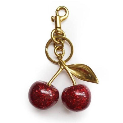 Cherry Bomb Charm Keychain