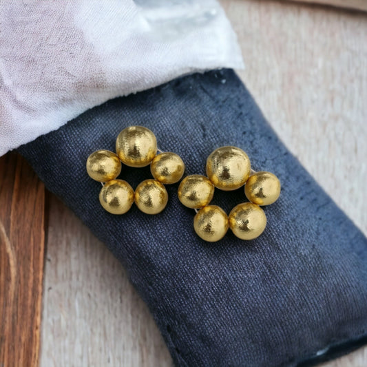 Floral Gold Rush Stud