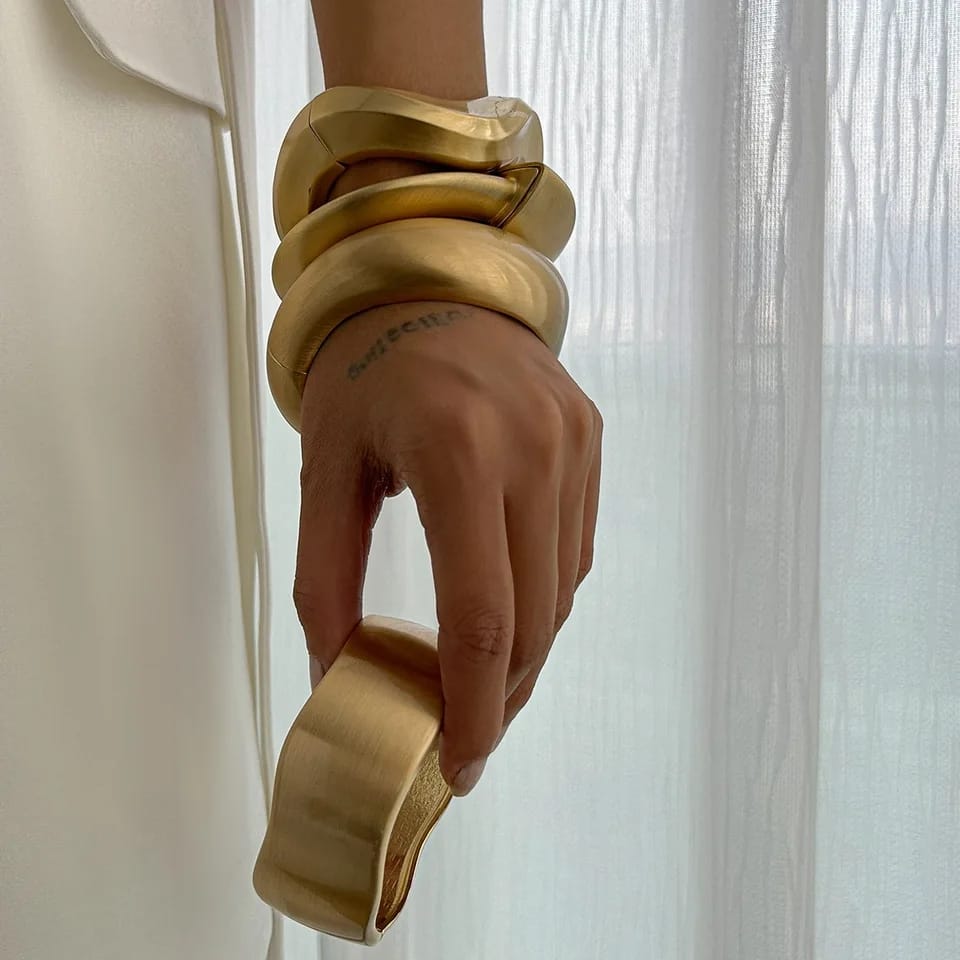 Sculpted Bracelet Stack